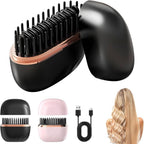 Mini Cordless Hair Straightener Brush